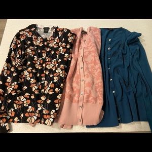 Lot of 3 Ann Taylor Factory Sweaters